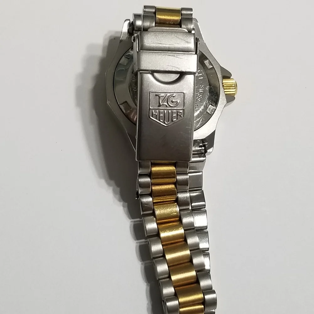 Authentic Tag Heuer two tone Swiss made watch. - Picture 16 of 16